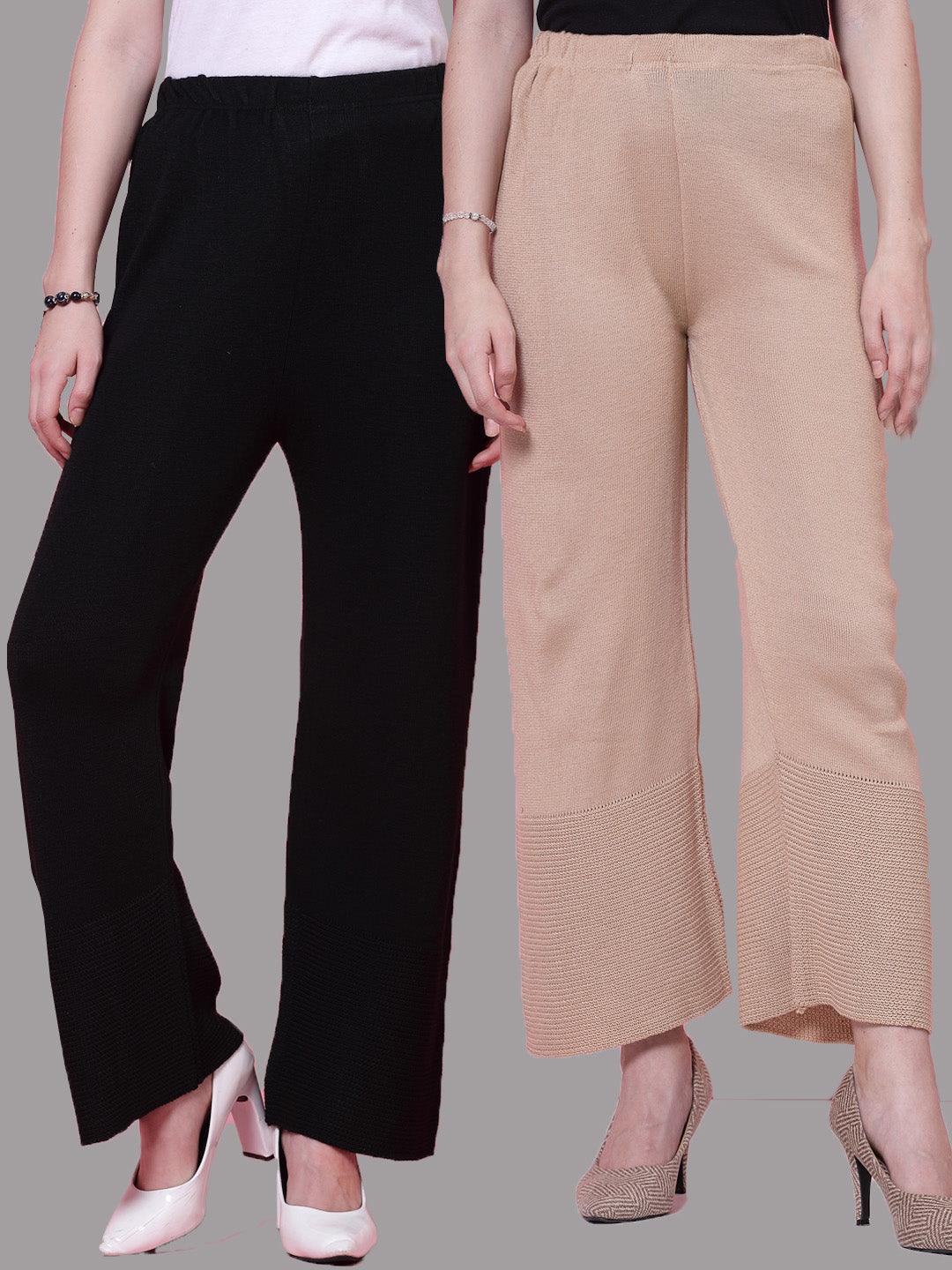Woolen palazzo pants online discount