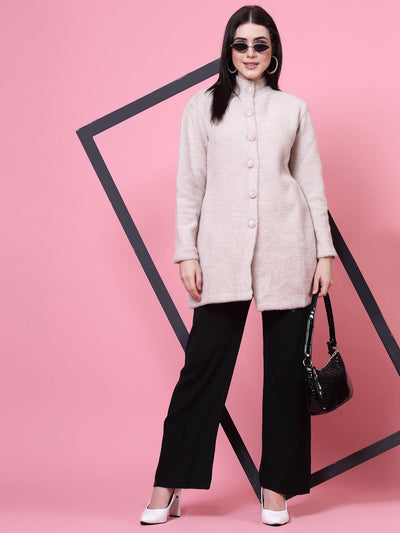 Black and light grey solid woolen palazzo pack, elasticated waistband and slip-on closure.