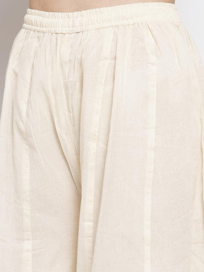 Clora Off-White Gotta Patti Sharara