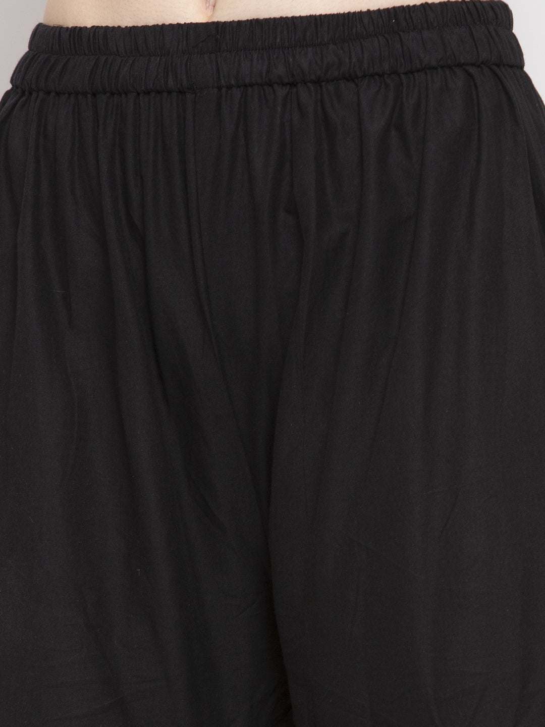 Clora Black Gotta Patti Gharara