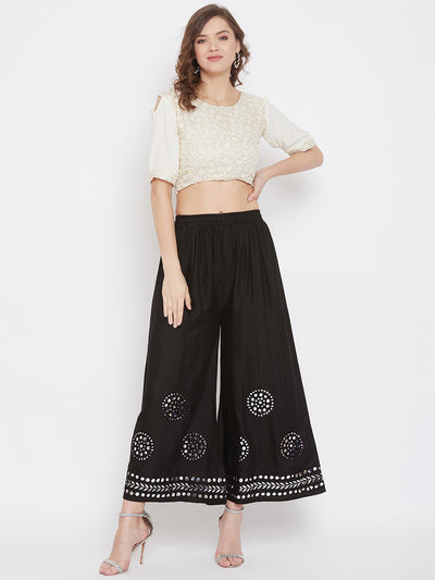 Black Mirror Work Rayon Sharara