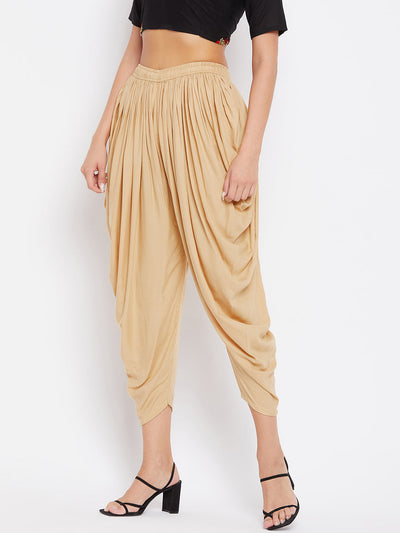 Clora Fawn Rayon Dhoti Salwar