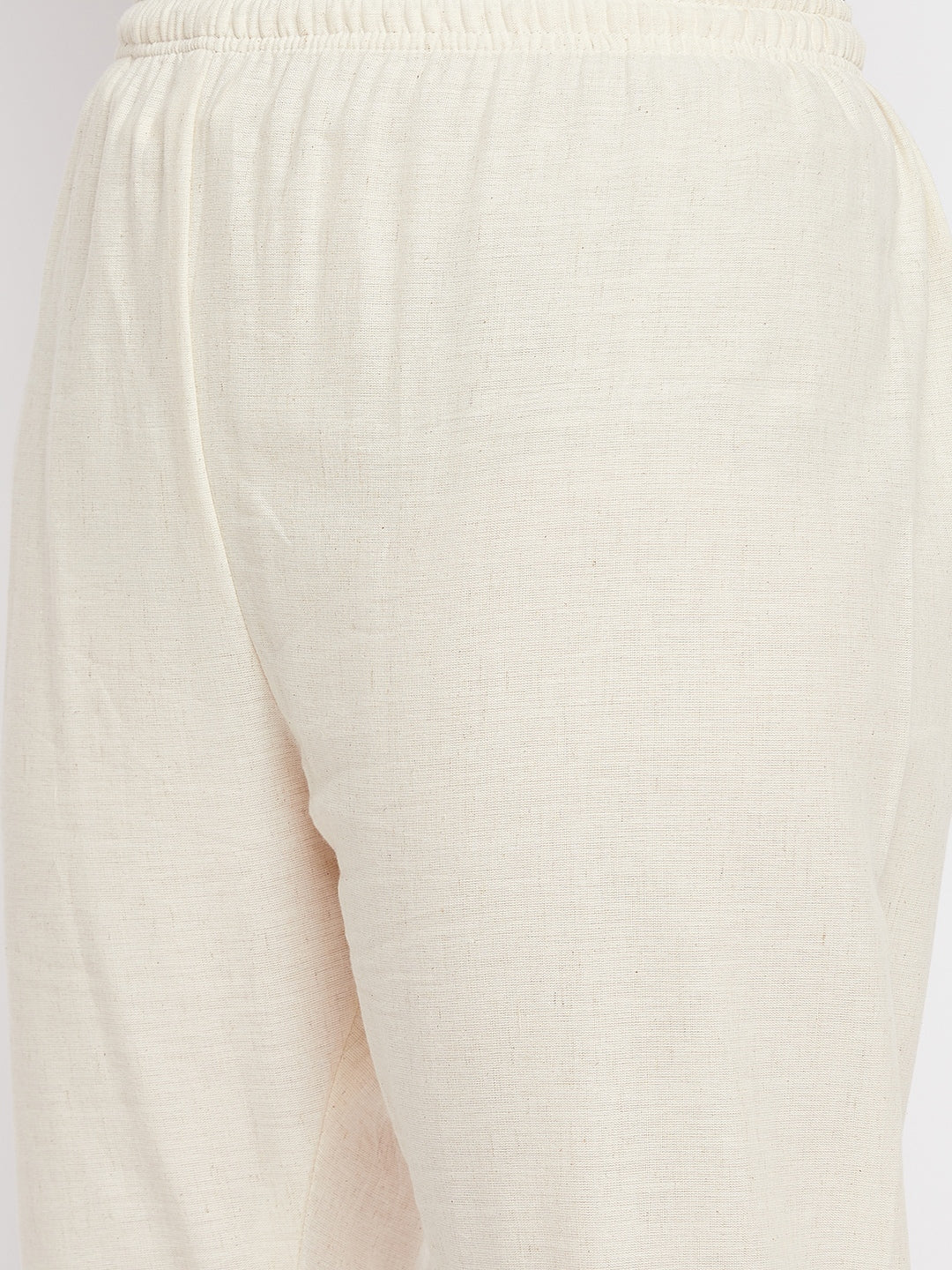 Clora Beige Embroidered Palazzo